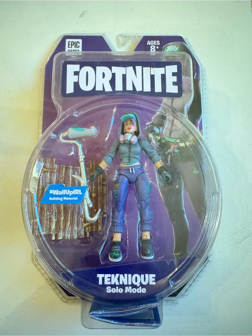 Fortnite Teknique Action Figure - Purple & Teal